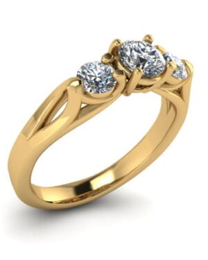 Verlovingsring Marlies 585 goud